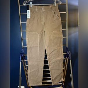 NWT - Aritzia - Wilfred Free - Brennan Pant - Shitake - Size 0